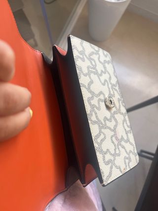 Bolso Tous Naranja y Beige