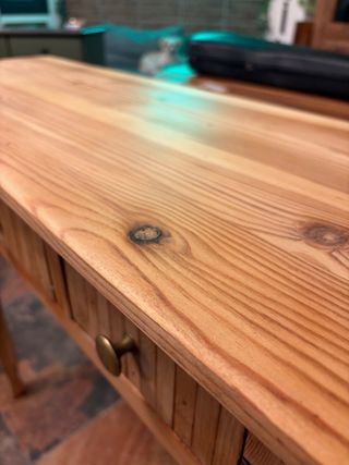 Consola Vintage de madera