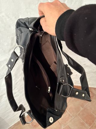 Bolso de Hombro Coach Negro