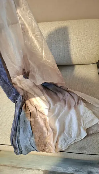 Vestido largo estampado