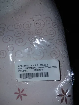 Saco para carrito de bebé con zorro