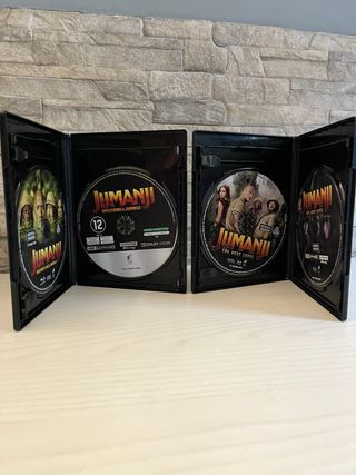 Jumanji 2 Film Collection 4K UHD Blu-Ray