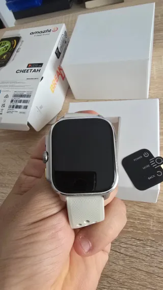 Reloj Amazfit Cheetah Plata/Blanco