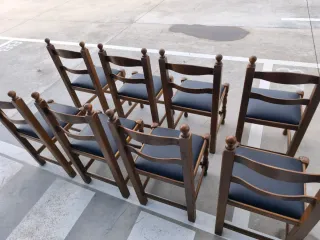 Lote 8 Sillas Rústicas/castellanas buen estado