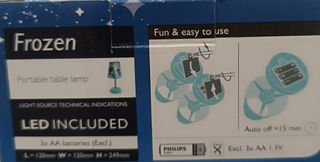 Lámpara LED Frozen Philips