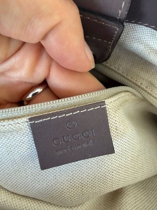 Borsa Gucci Sukey Guccissima Media Viola