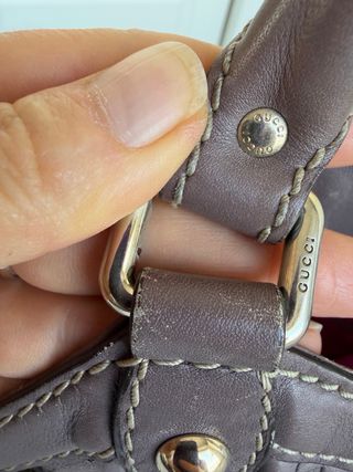 Borsa Gucci Sukey Guccissima Media Viola