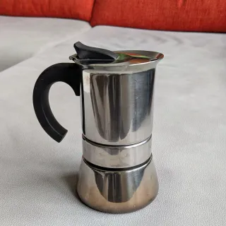 Cafetera italiana inox pequeña