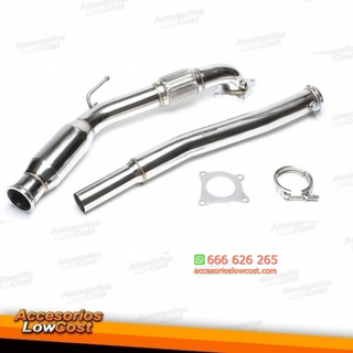 DOWNPIPE CATALIZADOR 200 CELDAS AUDI/SEAT/VW 2.0T