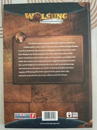 Manual Wolsung Steampunk Skirmish Game
