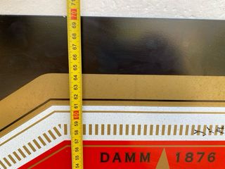 Cartel Publicitario Estrella Damm Metal