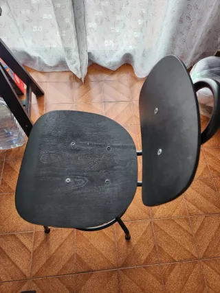 Escritorio Cristal + silla ikea