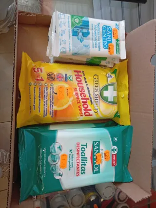 Toallitas Sani Centro, Green Shiel