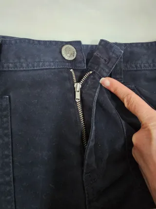 Minifalda Diesel Azul