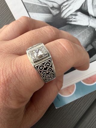 Anillo Sello Plata 925