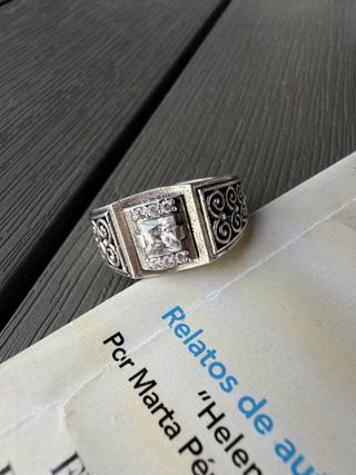 Anillo Sello Plata 925