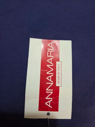 Tovaglia Cotone Antimacchia Blu con 6 Tovaglioli