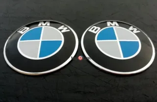 SUPER OFERTA X2 EMBLEMAS NUEVOS BMW DE 70MM