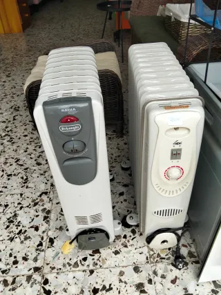 Radiadores de aceite DeLonghi y Zodel
