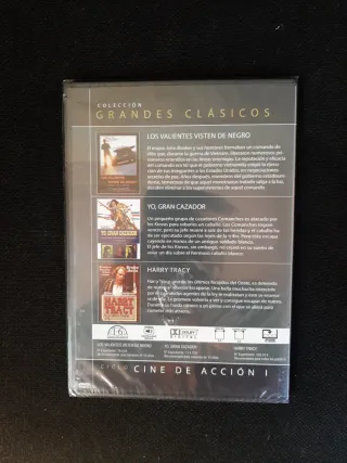 Pack 3 Películas DVD Cine Acción Clásicos