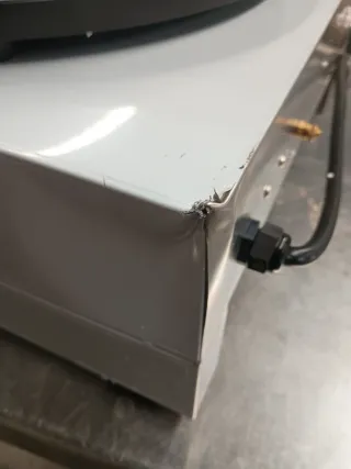 Crepera Eléctrica Profesional con golpes pequeños