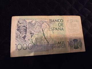 Billete 1000 pesetas Banco de España