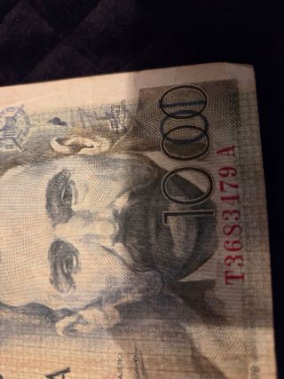 Billete 1000 pesetas Banco de España