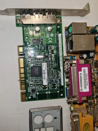 Placa Base + ram + cpu + usb