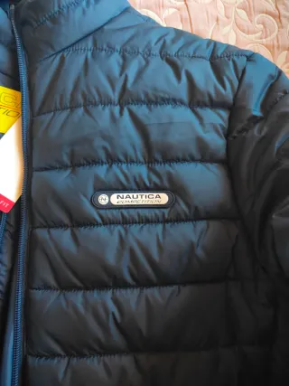 Chaqueta Nautica acolchada azul a estrenar