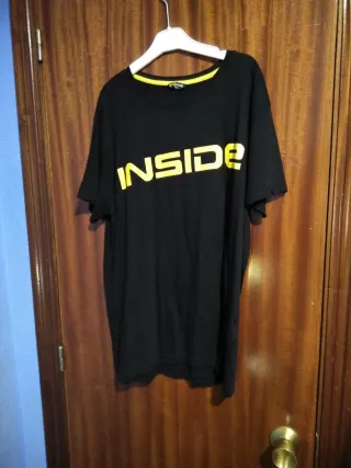 Camiseta Inside Negra Talla M