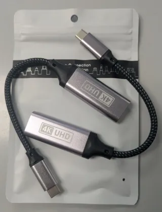 Adaptador USB-C a HDMI 4K UHD