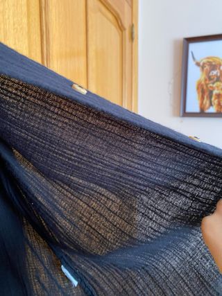 Blusa Slow Love bordada negra Talla S