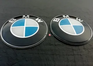 SUPER OFERTA X2 EMBLEMAS NUEVOS BMW DE 45MM