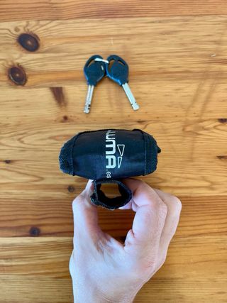 Candado Luma para freno de disco moto