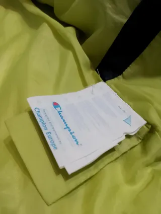 Piumino Champion Uomo Taglia 164 Blu/Verde