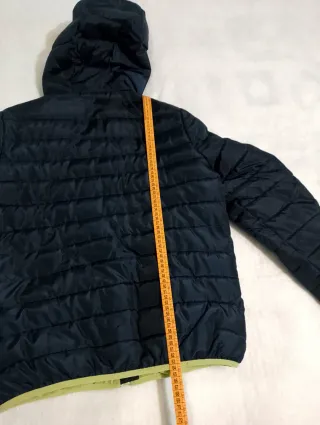 Piumino Champion Uomo Taglia 164 Blu/Verde