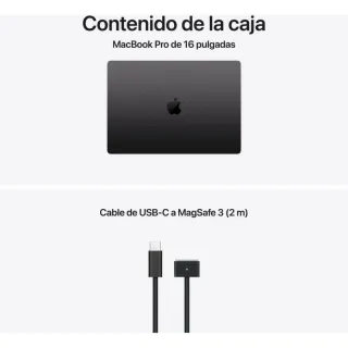 MacBook Pro 16 M5 Max 48GB 2TB 40-Core GPU Negro