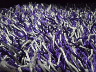 2 tappeti Shaggy Elite a pelo lungo moderno