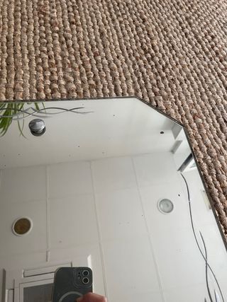 Espejo frances bistro vintage años 60