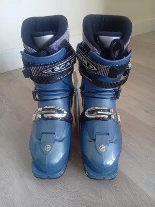 Esquís de travesía. Equipo completo