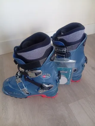 Esquís de travesía. Equipo completo