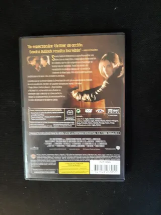 DVD Asesinato 1-2-3 Sandra Bullock