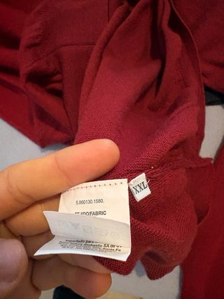 Jersey Roberto Verino burdeos Talla XXL