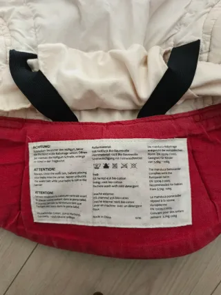 Mochila Porteo Manduca Roja