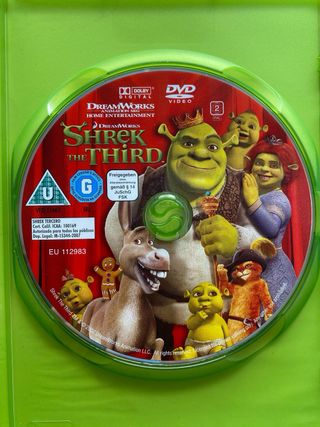DVD Shrek the third