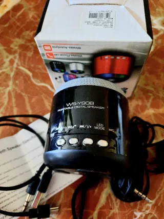 Altavoz Bluetooth WS-Y90B Mini Portátil