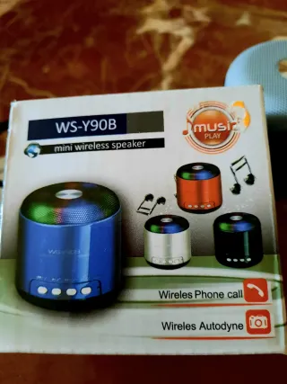 Altavoz Bluetooth WS-Y90B Mini Portátil