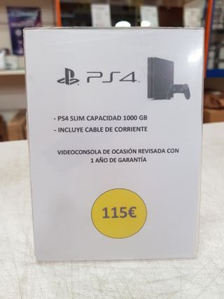 PS4 (PlayStation 4) 1TB Negra