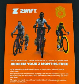 Rodillo Tacx Flux 2+suscri. 2 meses gratis Zwift