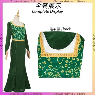 Disfraz Fiona Shrek Vestido Cosplay Talla 3XL